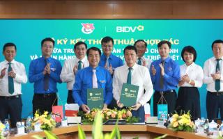 BIDV và Trung ương Đoàn TNCS HCM ký kết hợp tác giai đoạn 2023