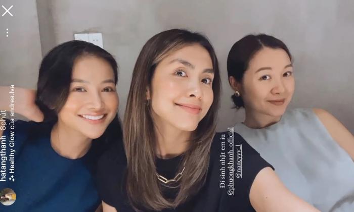 Hà Tăng khi chung khung hình với dàn Hoa hậu: Dù makeup đậm hay nhạt cũng không 'ngán' bất cứ ai